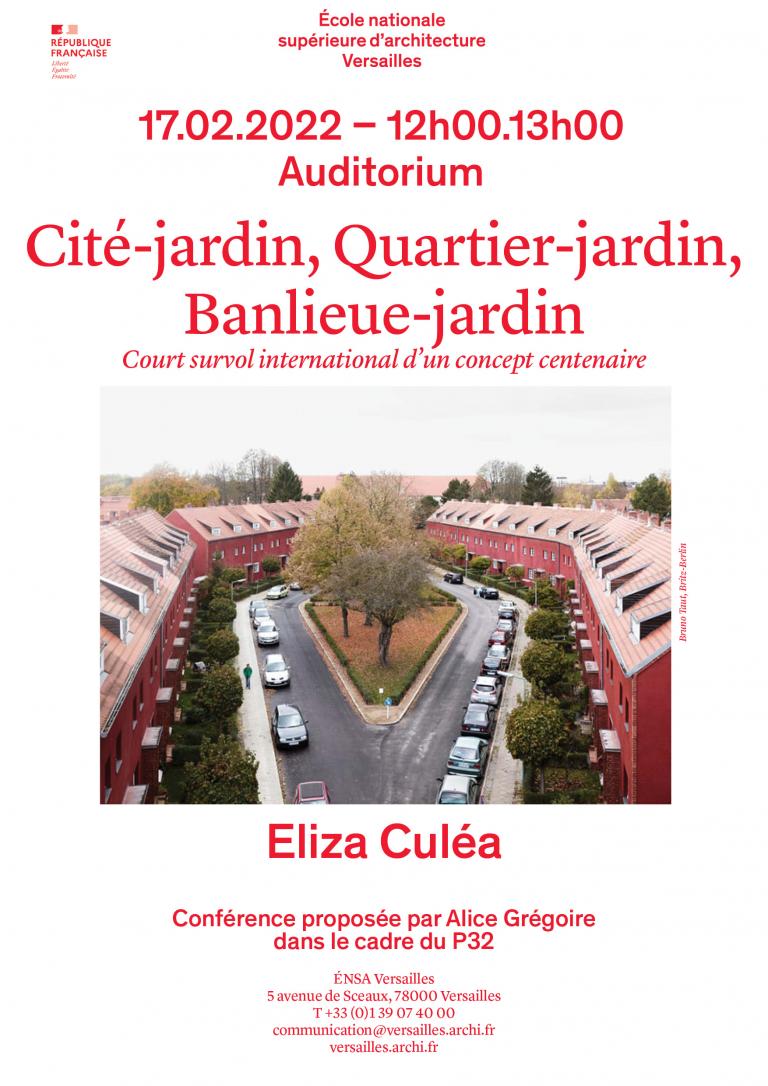 Conférence par Elisa Culéa, 17 février 2022