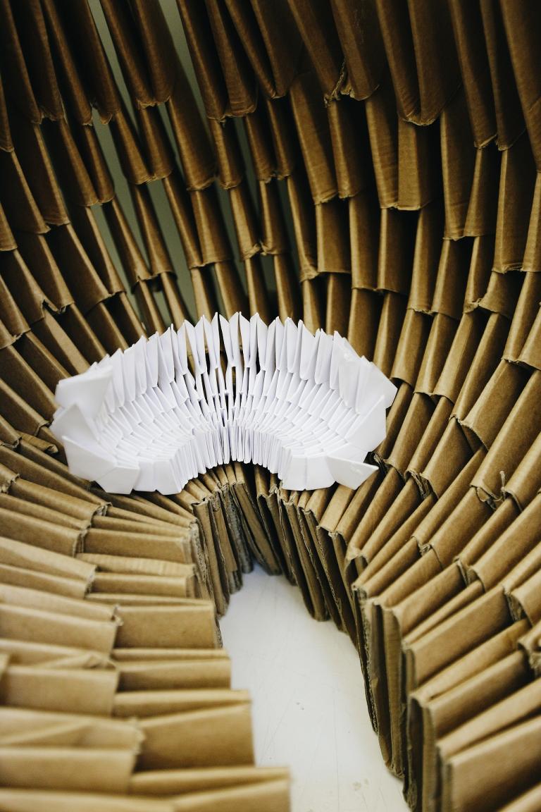 SP11- Studio cardboard building construction encadré par Claire Petetin