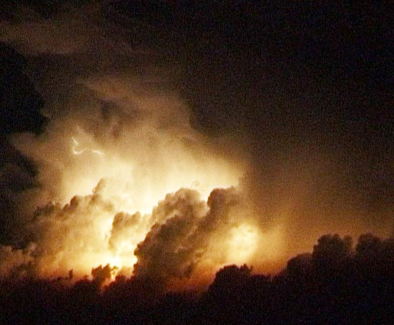 Ange Leccia. L’orage, vidéo sonore. Ange Leccia. L’orage, vidéo sonore.
