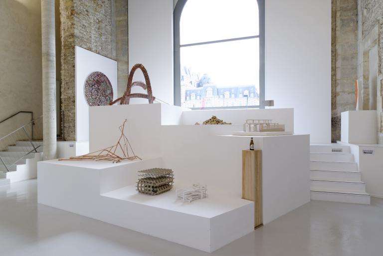 Vue de l'exposition A posteriori, La Maréchalerie, 2014 © La Maréchalerie