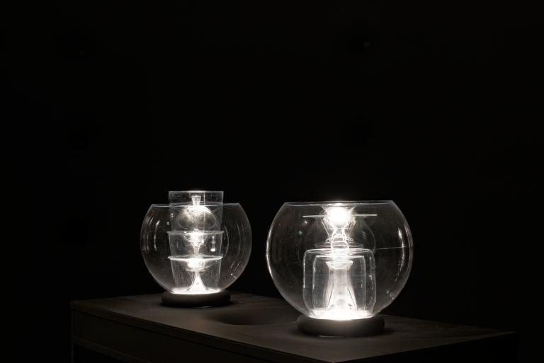 Vue de l’exposition Seconde lumière, Pascal Broccolichi, La Maréchalerie, 2015 © Pascal Broccolichi