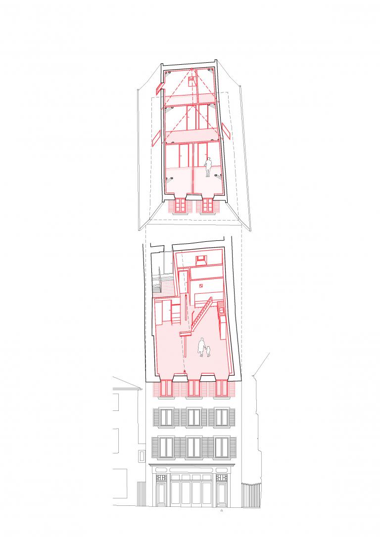 TRANSFORMATION DE GRENIERS_plan élévations_habiter les greniers