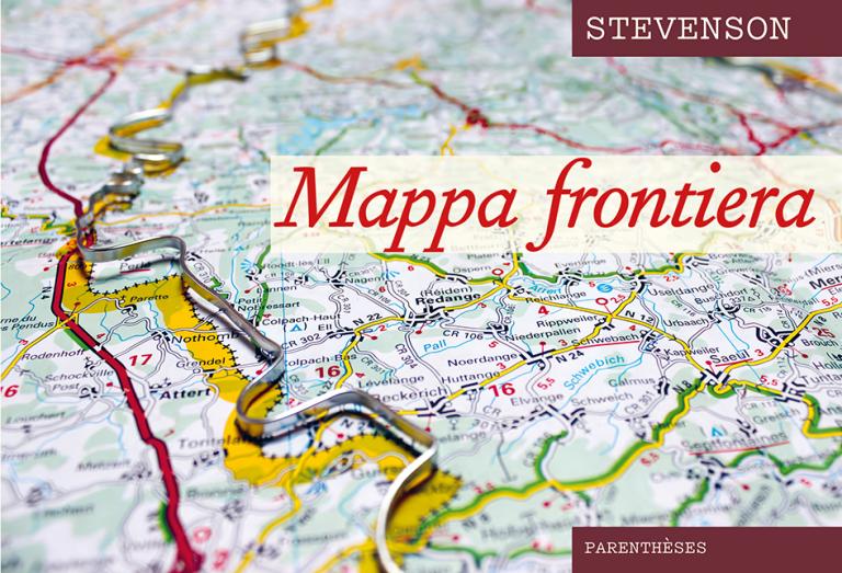 Couverture de l'ouvrage Mappa Frontiera représentant une carte et le nom de l'ouvrage, du collectif et de l'éditeur